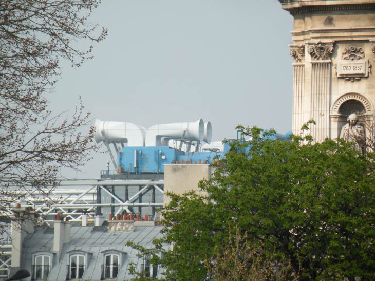  tuyaux du Centre Beaubourg
